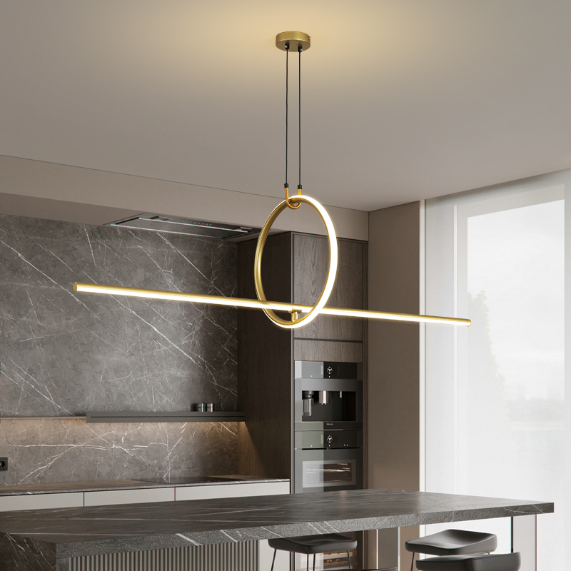 Office Technician - Lichte luxe minimalistische led-kroonluchter Modern hotelrestaurant