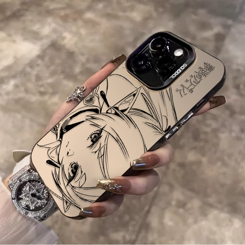Receipt Printer Thermal - Hot Frieren Anime Schattige Telefoonhoesje voor