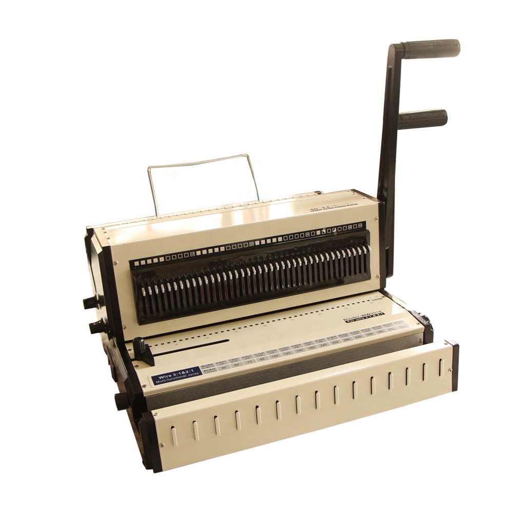 Binding Machine Comb - WW2018 Desktop Multifunctionele Handmatige Spiralen Coil