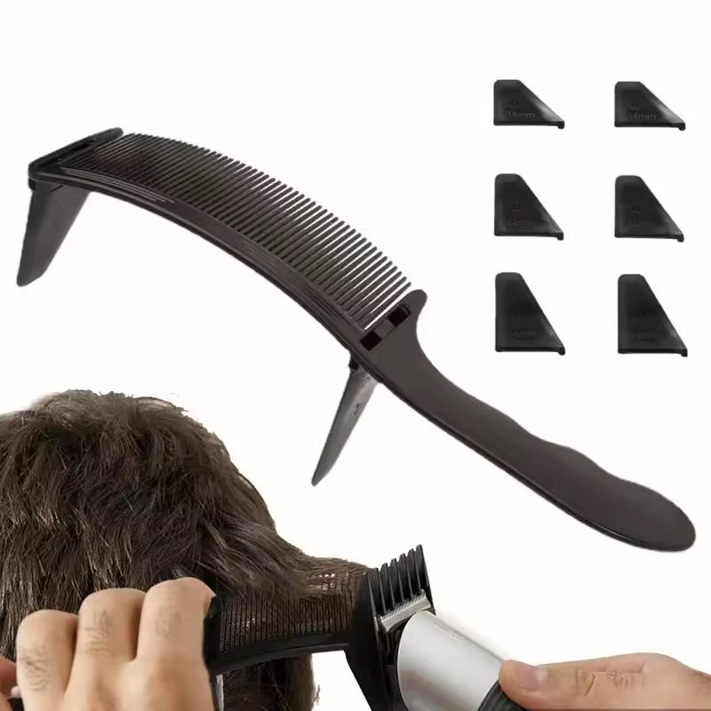 Binding Machine Comb - Kapper Kam voor platte kapsels Gebogen