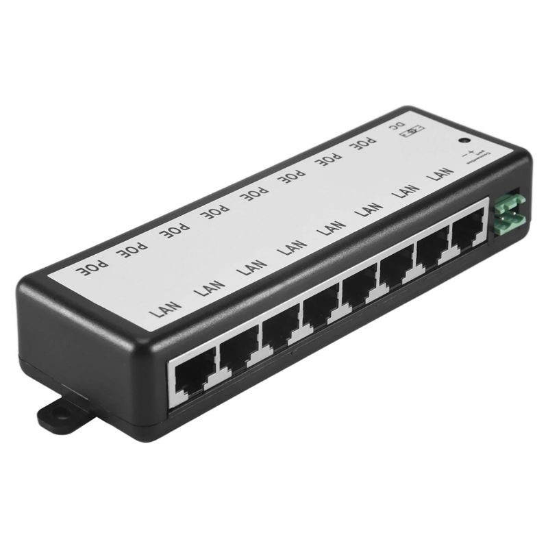 Power Over Ethernet - B03B-8 Poorten Poe Injector Poe Splitter