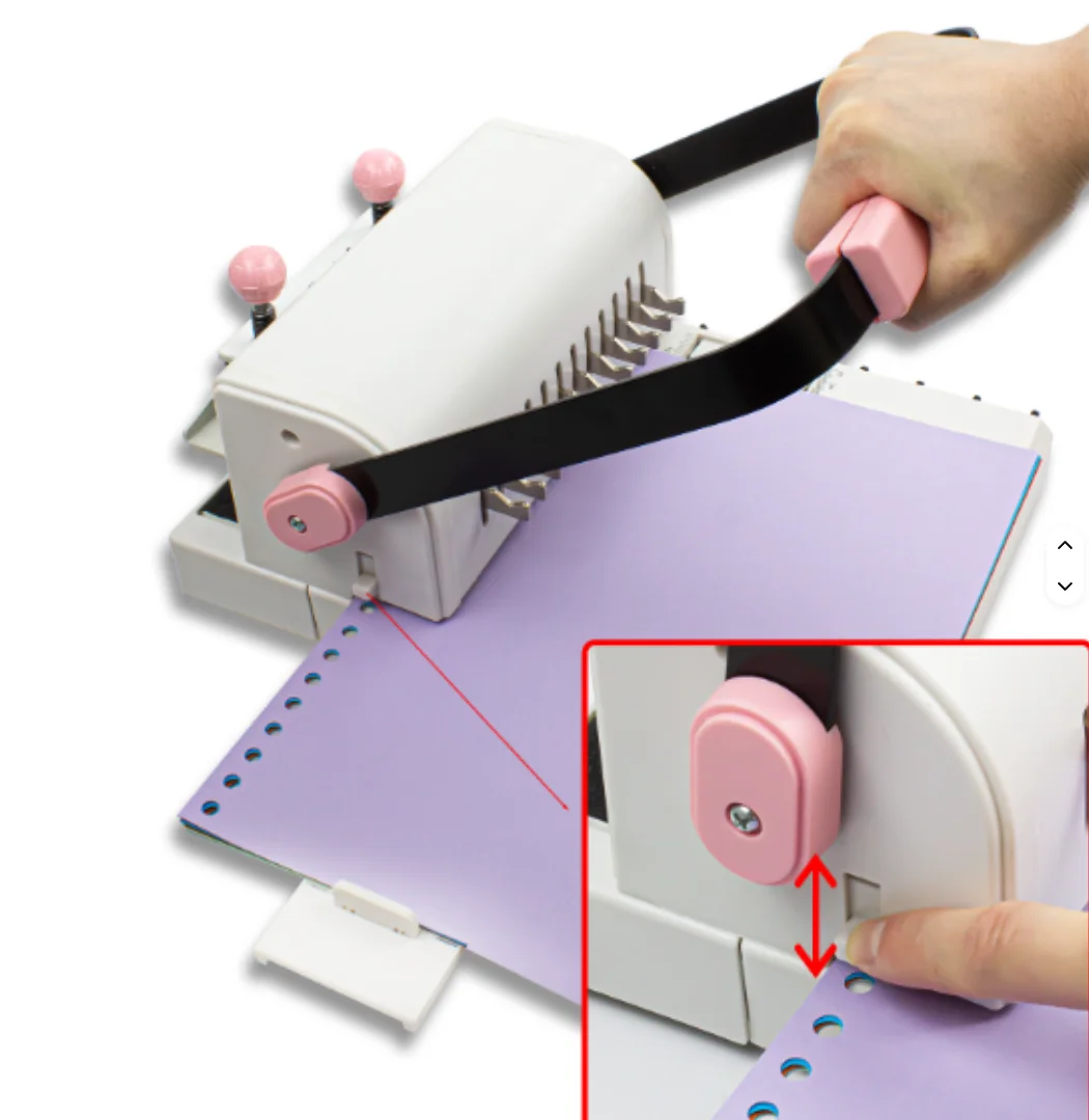 Handmatige comb-bindmachine vo - Binding Machine Comb recensie en prijs