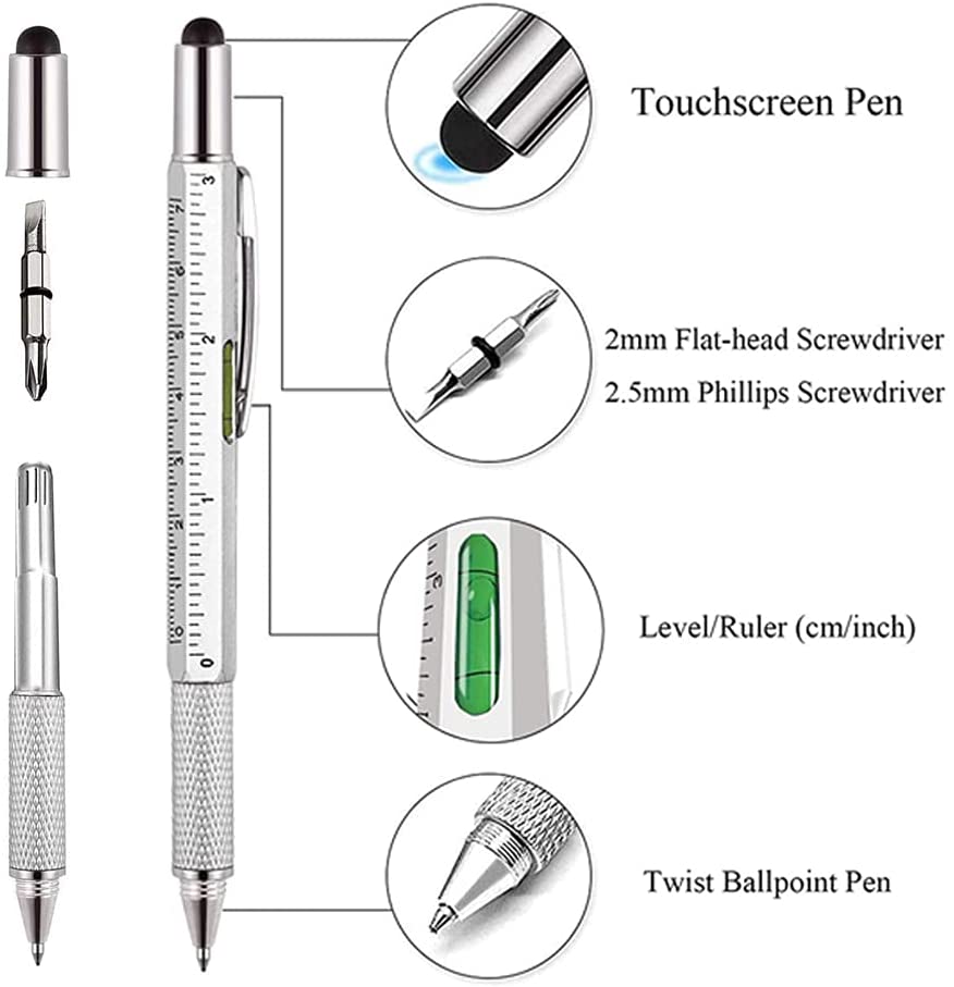 7-in-1 multifunctionele balpen - Office Technician recensie en prijs
