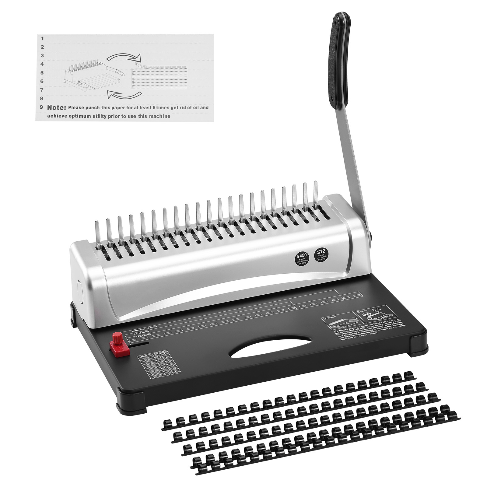 VEVOR bindmachine, machine voo - Binding Machine Comb recensie en prijs