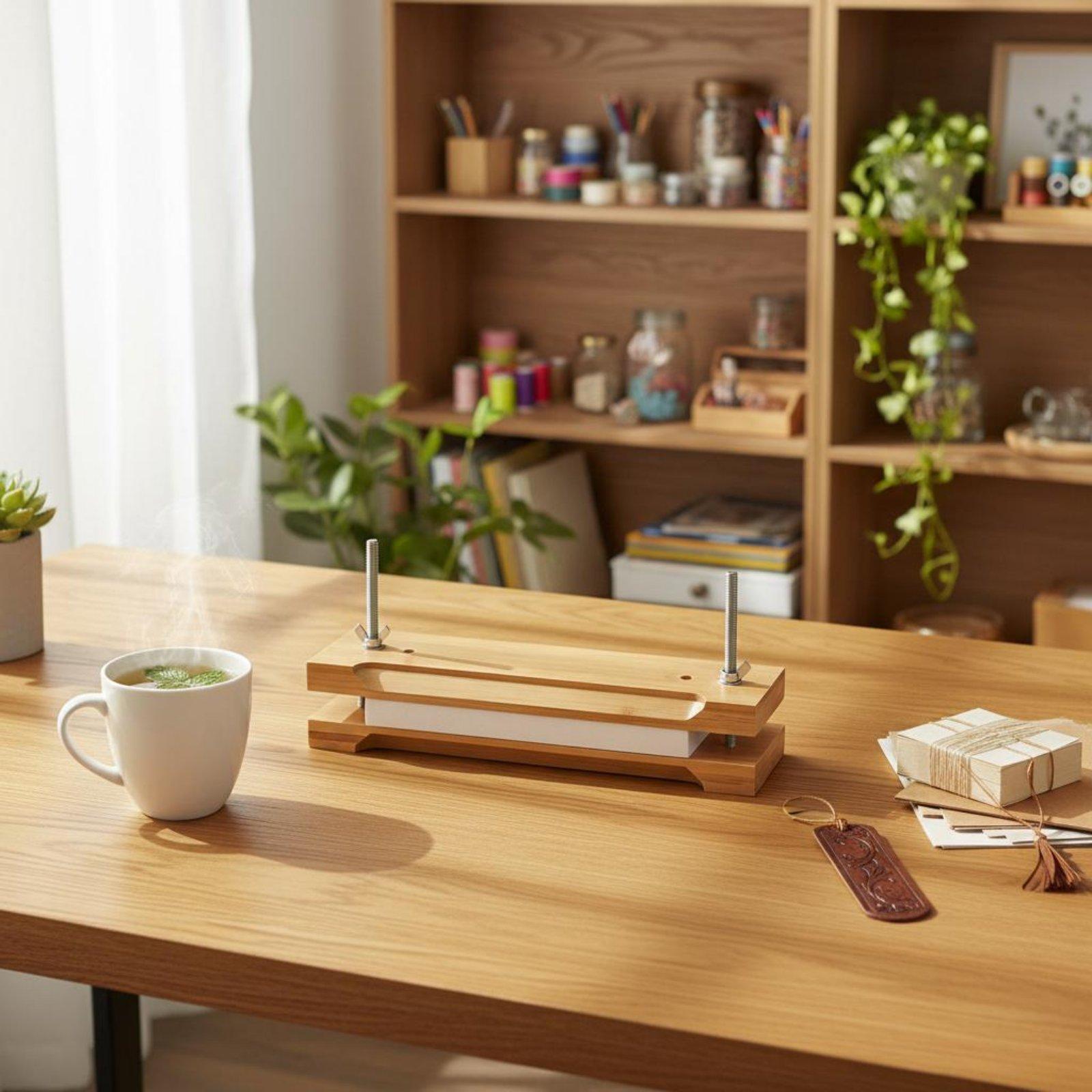 Houten boekbindpers, veelzijdi - Binding Machine Comb recensie en prijs
