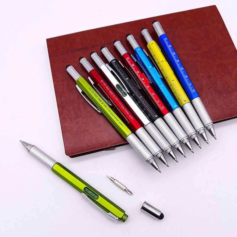 6-in-1 multifunctionele balpen - Office Technician recensie en prijs