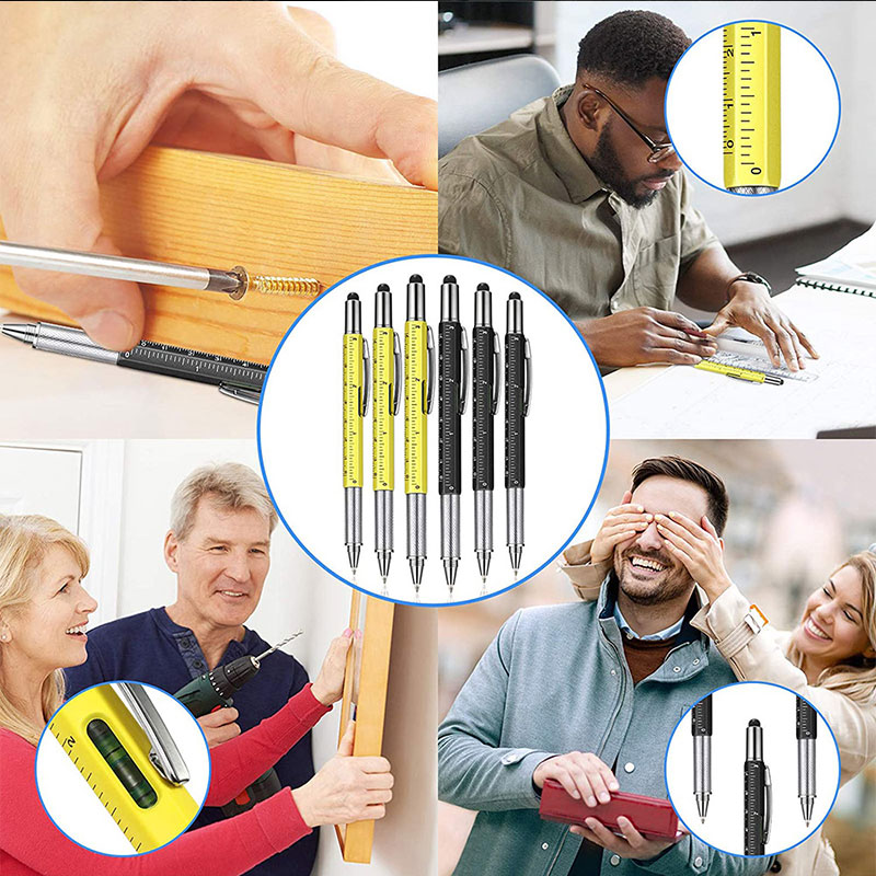 6-in-1 multifunctionele balpen - Office Technician recensie en prijs