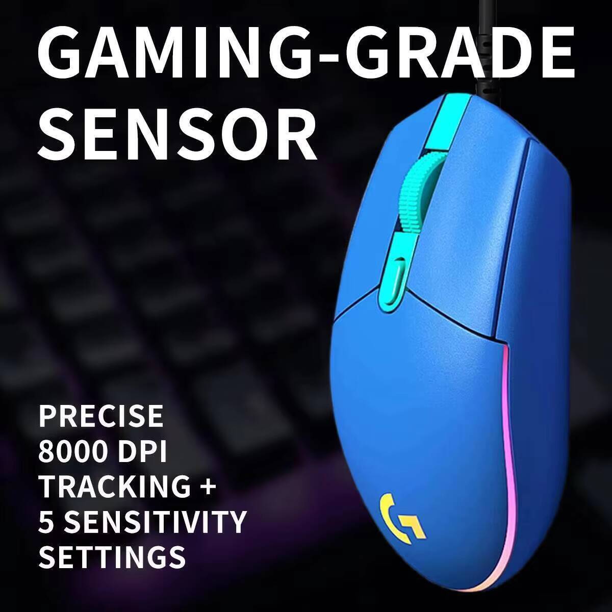 Logitech G203 LIGHTSYNC Bedrad - Logitech Mouse G203 recensie en prijs