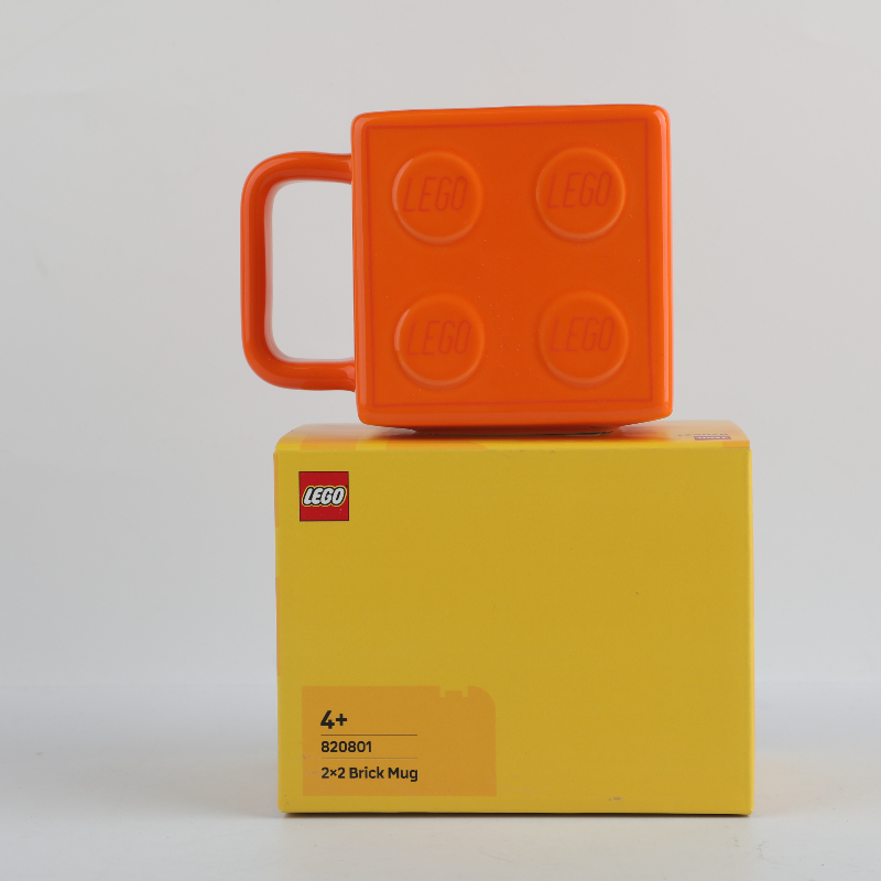 320ml Keramische Mok 2x2 Rode  - Office Technician recensie en prijs